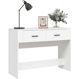 vidaXL Konzolni stol bijeli 100 x 39 x 75 cm od konstruiranog drva | shoptok.hr