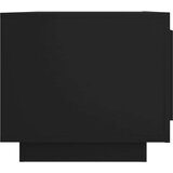  Stolić za kavu crni 102 x 50 x 45 cm od konstruiranog drva | shoptok.hr