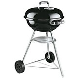 Weber Okrugli roštilj s poklopcem Compact Kettle 47 (Crne boje, Dimenzija rešetke za pečenje: Ø 47 cm) | shoptok.hr
