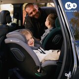 Kinderkraft avtosedež XRIDER 2 i-Size 0-36 kg (40-150 cm) 360, črna | Shoptok.si