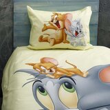  dečija posteljina tom and jerry 140x200cm žuti 2440-T&J | ePonuda.com