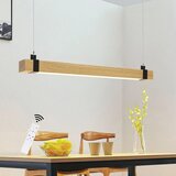 Nettlife Viseča LED Vintage Zatemnilna Svetilka Diam.100CM Les in Kovina 19W Industrijska Luč za Jedilnico Dnevno Sobo Spalnico Pisarno, (22122967) | Shoptok.si