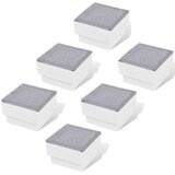  LED podna svjetla 6 kom 100 x 100 x 68 mm | shoptok.hr