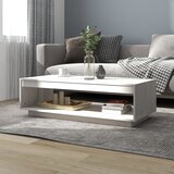  Stolić za kavu bijeli 110 x 50 x 33,5 cm od masivne borovine | shoptok.hr