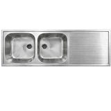 sudopera sa ocedjivačem 123 x 43 cm / ocedjivač: 41 cm inox