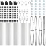  Ugrađeni stup za ogradu 26 pcs Srebrna Čelik obložen prahom | shoptok.hr