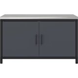  Kuhinjsko skladištenje s policom Antracit 90 x 50 x 53 cm Čelik | shoptok.hr