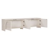 Hanah home Kremno bela TV omarica 180x45x32 cm Aurelia – | Shoptok.si