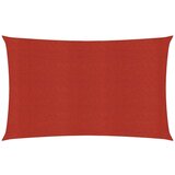  Senčno jadro 160 g/m² rdeče 3x6 m HDPE, (20965764) | Shoptok.si