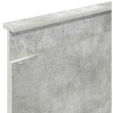  Konstrukcija postelje z vzglavjem Betonsko siva 75 x 190 cm, (5000103644) | Shoptok.si