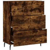  Komoda boja dimljenog hrasta 69,5x34x90 cm konstruirano drvo | shoptok.hr