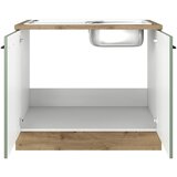 Flex-Well Spodnja Omarica Za Korito Cara, Zelena, Hrast | Shoptok.si