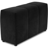 Cosmopolitan Design Črno žametno naslonjalo za modularni kavč Rome Velvet - Cosmopolitan Design Cene