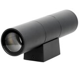  Spoljno zidno svetlo 2xGU10/35W/230V IP54, okruglo, crne boje | Eponuda.com