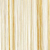  Nižaste zavjese 2 kom zlatne 140x250 cm | shoptok.hr