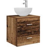  Set ormarića za kupaonicu 3 kom. Staro drvo 49,5 x 41 x 64,5 cm | shoptok.hr
