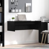  Stol za zid Zidne Crni hrast 100 x 45 x 30 cm Konstruirano drvo | shoptok.hr