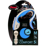 Povodac za pse Flexi NEW COMFORT 5 m Plava Veličina S | shoptok.hr