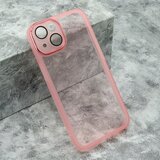  maska transparent color za iphone 14 (6.1) roze Cene
