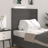  Vzglavna sivo 96x4x100 cm trdna borovina, (20643511) | Shoptok.si