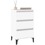  Nočna omarica bela 40x35x70 cm inženirski les, (20730570) | Shoptok.si