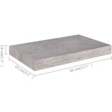  Plutajuće zidne police 4 kom boja betona 40 x 23 x 3 8 cm MDF | shoptok.hr