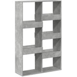  Regal za knjige boja betona 100x33x155,5 cm konstruirano drvo | Eponuda.com