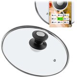 KADAX stekleni pokrov 22 cm univerzalni toplotno odporen pokrov za lonce in ponev, (5000355953) | Shoptok.si