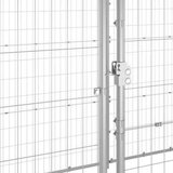  Vanjski kavez za pse od pocinčanog čelika s krovom 12 1 m² | shoptok.hr