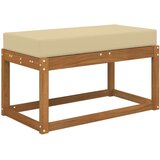  Jastučić za sjedenje na otvorenom Bež 80 x 40 x 8 cm - Bež 80 x 40 cm | shoptok.hr