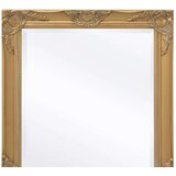 vidaXL Stensko ogledalo baročno 100x50 cm zlato, (20798221) | Shoptok.si