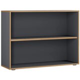 MID.YOU Pisarniški Regal Salia B100, Antracit, Barva Hrasta | Shoptok.si