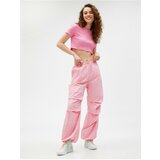 Koton T-Shirt - Pink - Slim fit Cene