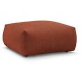 Bobochic Paris Opečnato oranžen tabure iz rebrastega žameta Voltaire – | Shoptok.si