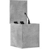  Kutija za pohranu boja betona 30 x 35 x 35 cm konstruirano drvo | Eponuda.com