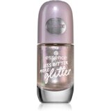 Essence Gel Nail Colour brzosušeći lak za nokte s efektom sjaja 8 ml nijansa 58 Less Bitter More Glitter | shoptok.hr