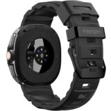 Spigen silikonski pašček 3PK14213B WBS2 za uro Samsung Galaxy Watch 8 / 8 Classic (40, 44, 46 mm) - črn | Shoptok.si
