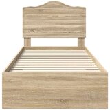  Konstrukcija postelje Sonoma hrast 90 x 200 cm Konstruiran les, (5000102492) | Shoptok.si