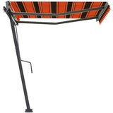  Samostojeća tenda na ručno uvlačenje 350x250cm narančasto-smeđa | shoptok.hr