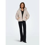 Only Zimska jakna 'ONLJuta' bež | Shoptok.si