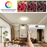  Brilagi-LED prigušiva LED svetiljka sa senzorom ULTRA SLIM LED/24W/230V Ø 42 cm + daljinski upravljač | Eponuda.com