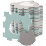 Kinderkraft puzzle LUNO oblike, mint | Shoptok.si