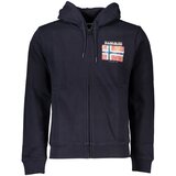 Napapijri MEN'S BLUE ZIP SWEATSHIRT | shoptok.hr