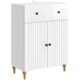  Kreveta Bijela visokog sjaja 66 x 34,5 x 90 cm | shoptok.hr