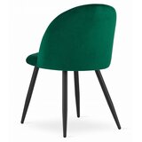  Set od 3 BELLO stolice - zeleni baršun / crne noge | shoptok.hr