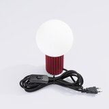 Sollux Namizna svetilka HALO burgundske barve, (5000352445) | Shoptok.si