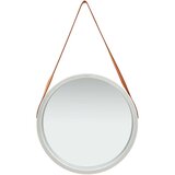Zidno ogledalo s trakom 50 cm srebrno | Eponuda.ba