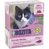  Varčno pakiranje Bozita Tetra koščki v želeju ali v omaki 24 x 370 g - Omaka: kozice | shoptok.hr