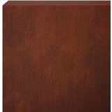 Profil za rubove vrta 2 kom. 100 x 6 x 15 cm Otporni čelik Rđa | shoptok.hr