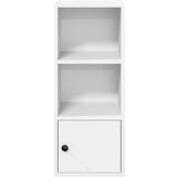 vidaXL Regal za knjige bijeli 31x24x77 cm od konstruiranog drva | shoptok.hr